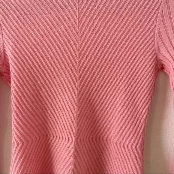 Classiques Entier pink mockneck women’s turtleneck long sleeve shirt top XS - Picture 4 of 5